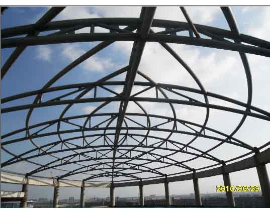昌平中煤朔州宾馆管桁架工程